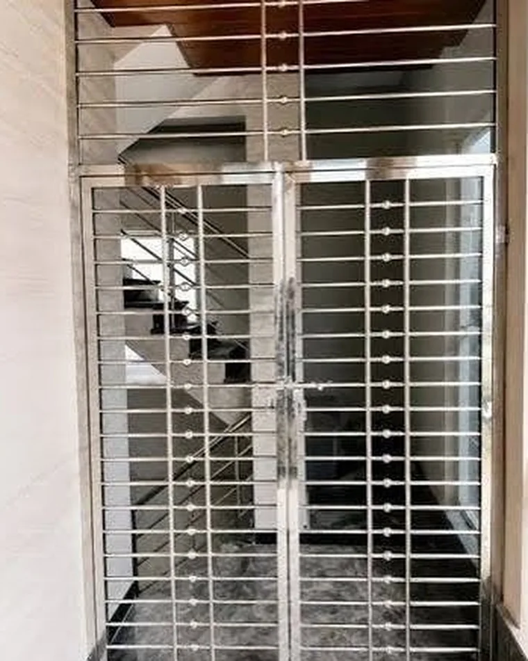Staircase Grill Door — Safety Doors fabricated in Lucknow