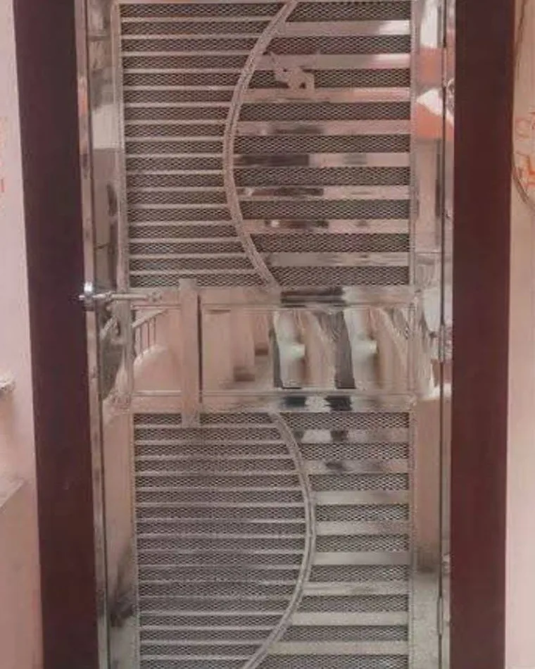 S-Curve Louver Door — Safety Doors fabricated in Lucknow