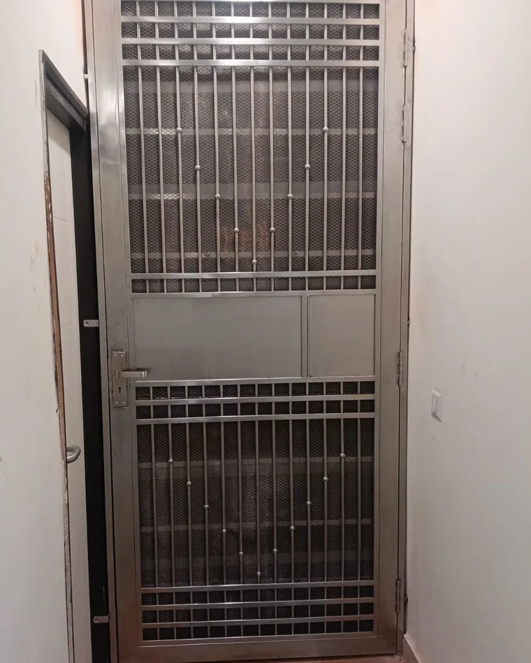 Woven Mesh Safety Door — Safety Doors fabricated in Lucknow