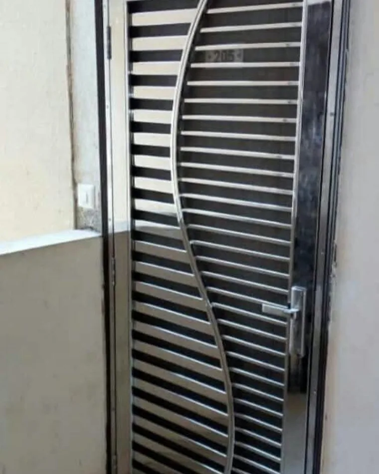 Curved Louver Door — Safety Doors fabricated in Lucknow