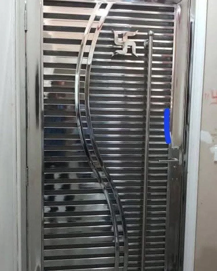 Ribbon Curve Door — Safety Doors fabricated in Lucknow