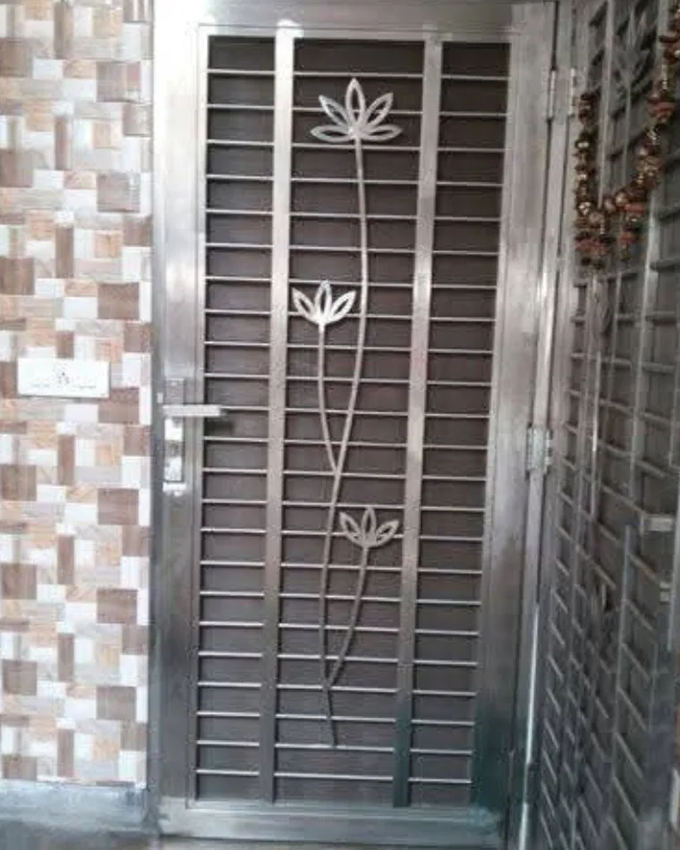 Lotus Crest Safety Door — Safety Doors fabricated in Lucknow
