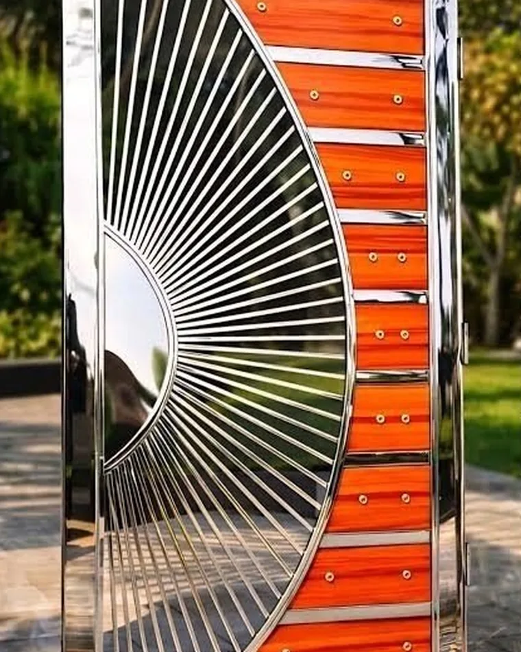 Sunburst Radial Gate — Main Gates fabricated in Lucknow