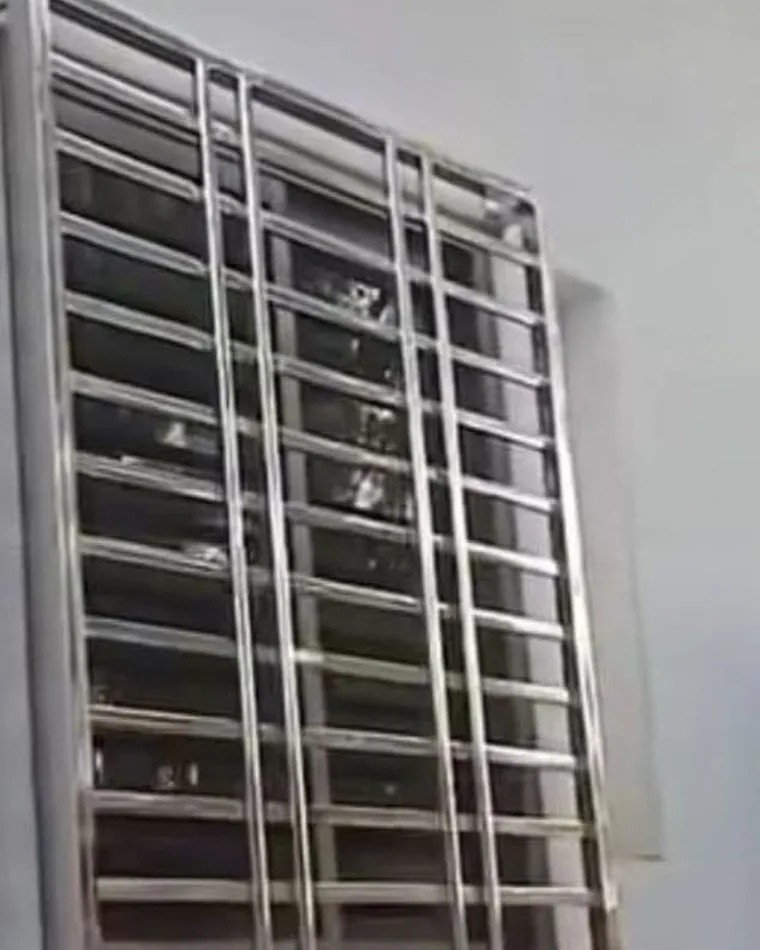 Stepped Window Grill — Window Grills fabricated in Lucknow