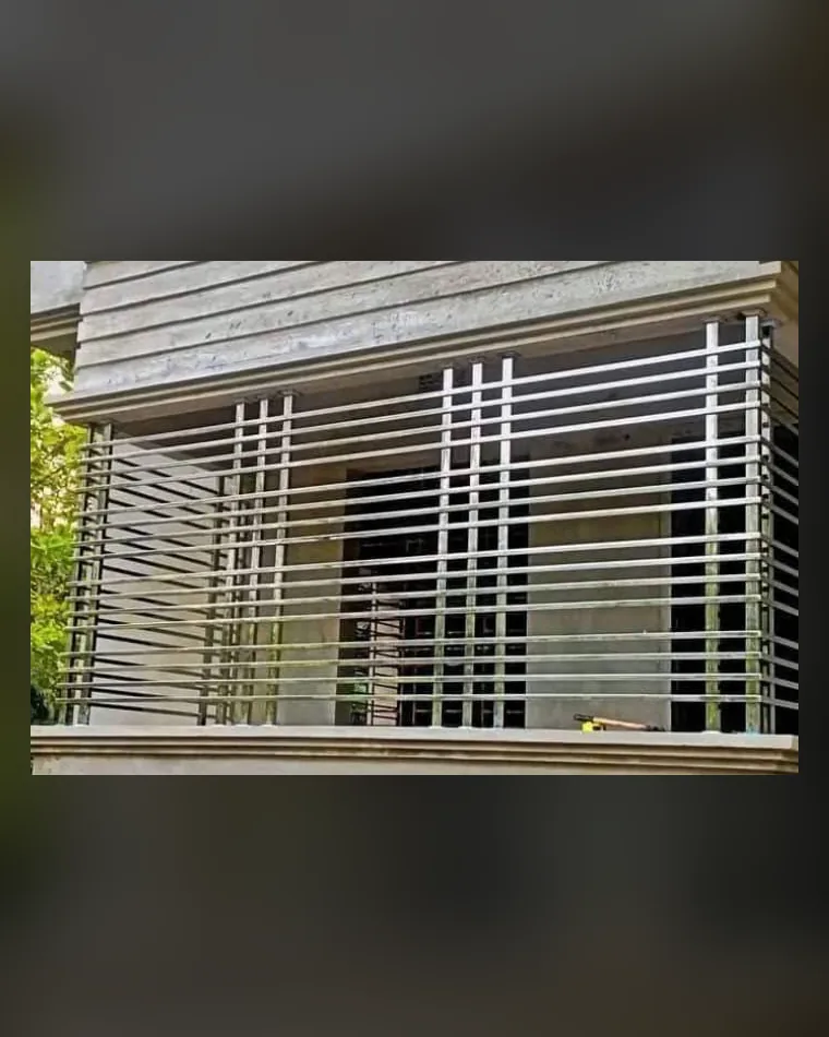 Wide Span Window Grill — Window Grills fabricated in Lucknow