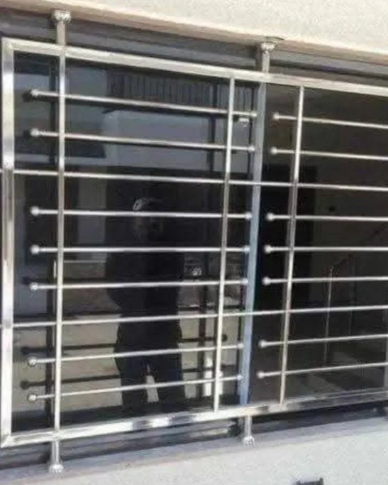 Wide Bar Window Grill — Window Grills fabricated in Lucknow