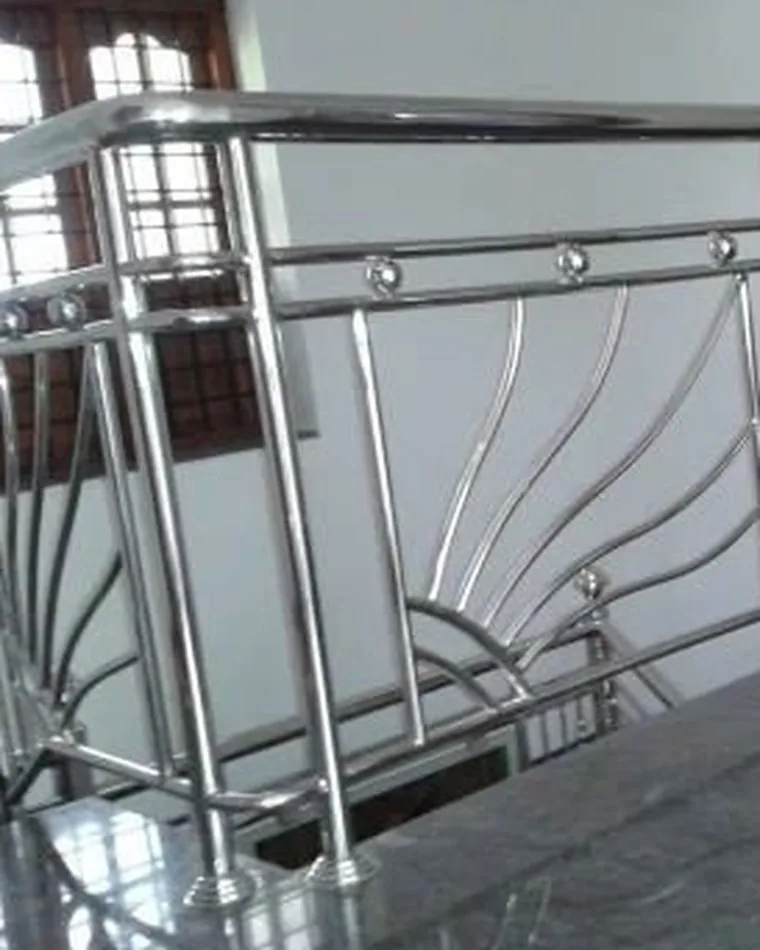 Fan Infill Balcony Railing — Railings & Balustrades fabricated in Lucknow